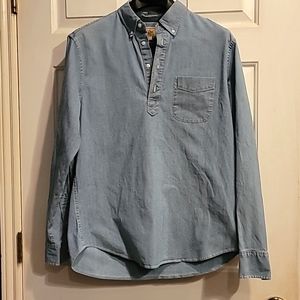 J CREW DENIM SHIRT 👕 SIZE M